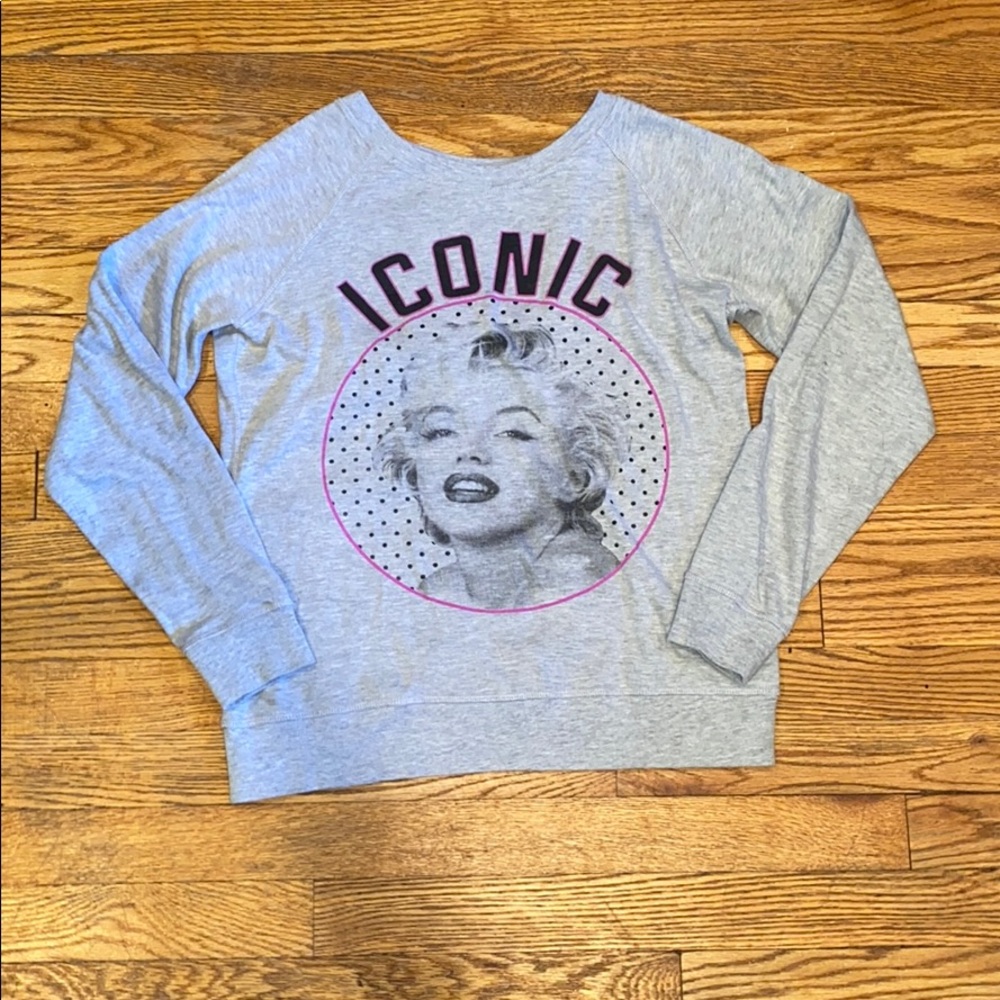 Marilyn Monroe Reversible Sweatshirt Size S